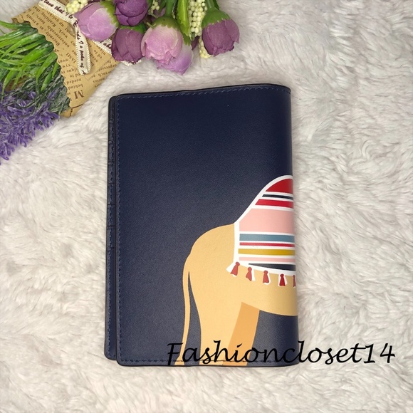 kate spade Bags Nwt Kate Spade Camel Passport Holder Wallet Poshmark
